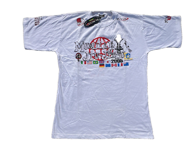 T-shirt Koral Mundial 2001 IBJJF World Jiu Jitsu - T-shirt De Compétition Officiel - Porté