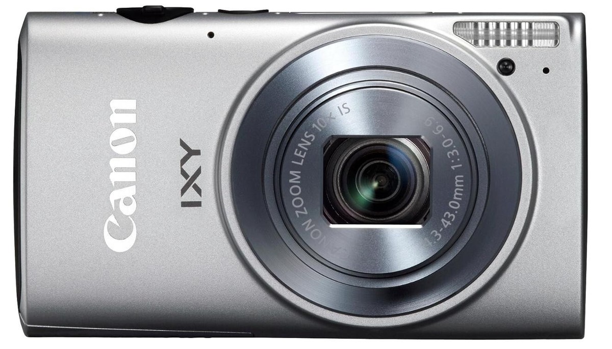 Canon Digital Camera IXY 610F 12.1MP Optical 10x Zoom SILVER 