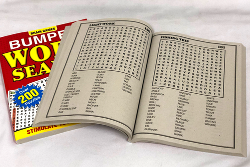 2pk A4 BUMPER Word Search Book Wordsearch Find Puzzle Books 460 Puzzles thick - Picture 3 of 3