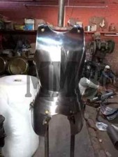 Medieval Knight Templar Suit Of Armor Chest Jacket Reenactment Armor Halloween