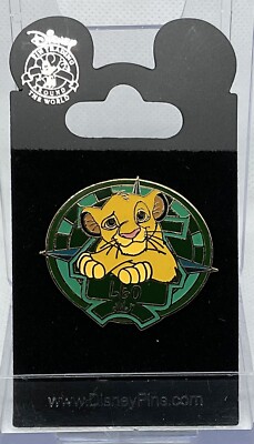 Disney 2001 Zodiac Horoscope Sign The Lion King  Leo Simba LE 5000 Pin