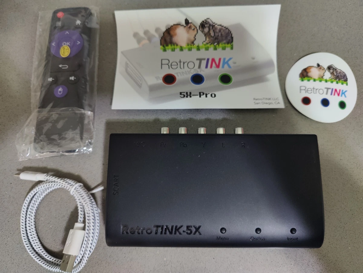 RetroTink 5X Pro Complete W/ Remote RetroTink 5X Pro Complete W/ Remote