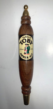 VERY RARE Vintage Famous Toby Amber Ale Tap Handle Wood Beer Knob Import
