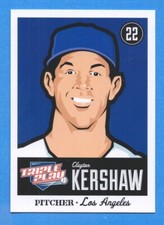2012 Panini Triple Play #40 Clayton Kershaw Dodgers