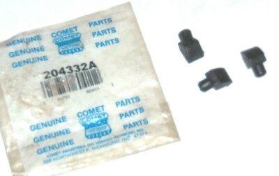 POLARIS PURE OEM NOS ATV SNOWMOBILE COMET BLACK TORQUE BUTTONS PACK OF 3 20433SA
