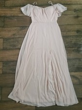 Ever Pretty Cold Shoulder Dress Pink Women's UK Size 10 BRAND NEW