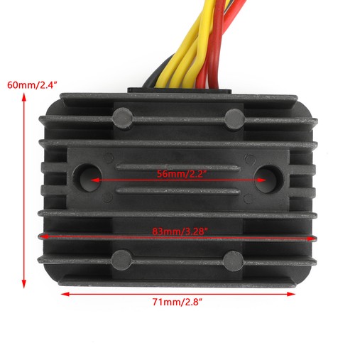Voltage Regulator For Kawasaki KZ550 KZ650 KZ750 KZ1000 MOTORCYCLE/21066-1008 - Picture 3 of 9