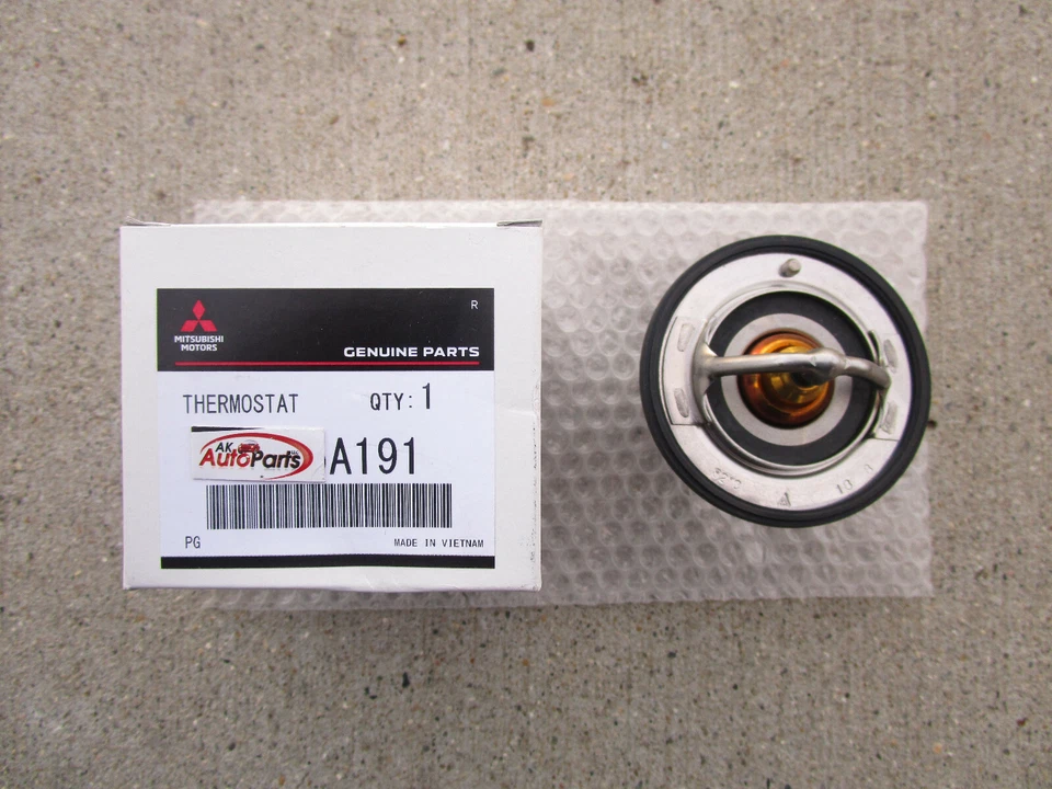 FITS: 94 - 96 MITSUBISHI MONTERO ENGINE COOLANT THERMOSTAT OEM BRAND NEW - Image 2 of 4