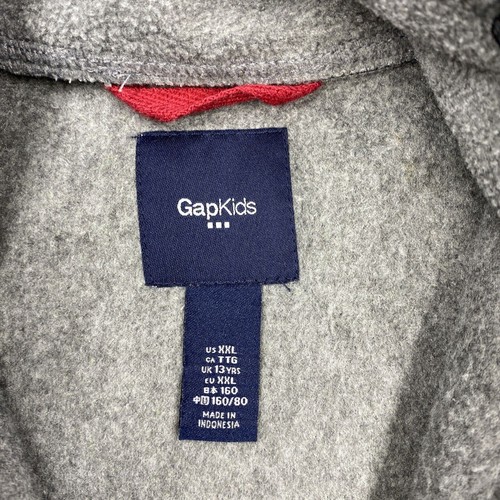 Chaqueta Con Capucha Abrigo Gap Para Niños Forado Manga Larga Talla 2XL 13 Años - Picture 5 of 7