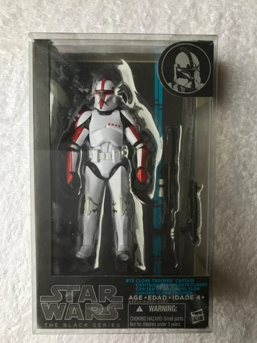 STAR WARS BLACK SERIES CLONE TROOPER CAPTAIN #13