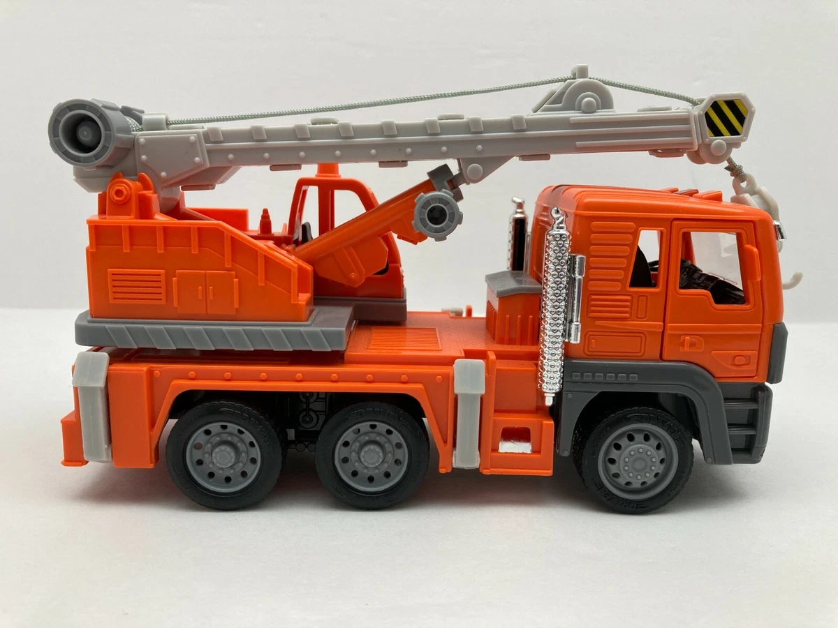 Driven By Battat Boom Crane Toy Kids Electonic Sounds Real Working Crane  w/Hook