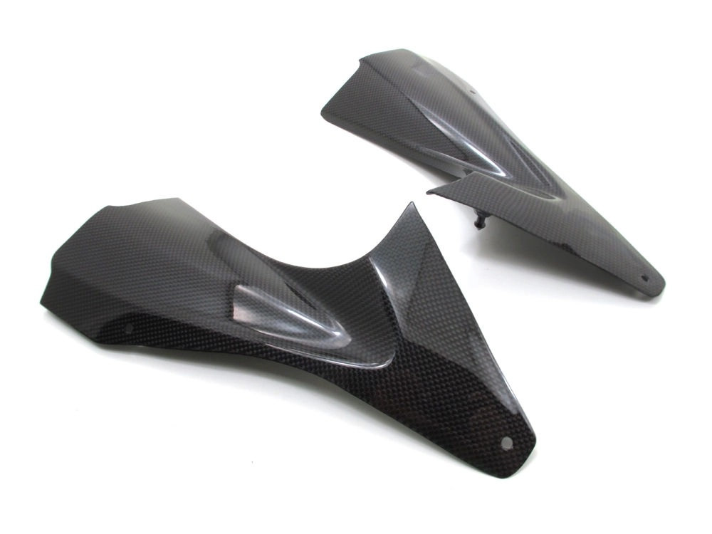 Caches canaux d'air carbone pour Yamaha R6 06-07 aérodynamiques et légers
