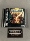 Romance of the Three Kingdoms IV:Wall of Fire (Sony PS1, 1996) CIB w/ Reg Card