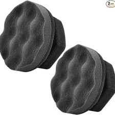 2 Pack Large Tire Shine Applicator Pad, Durable and Reusable -Applicator-2Pack