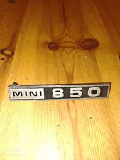 Classic Mini 850 Car Boot Badge Original 3 pins