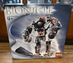 LEGO 8557 Bionicle Exo-Toa Retired complete w/ Manual & Box 2002 Vintage