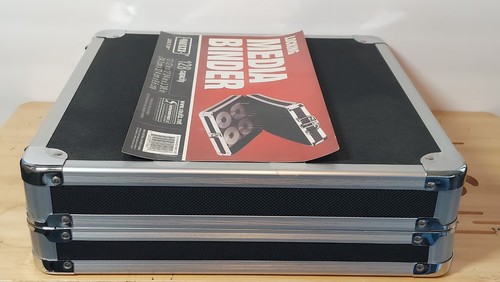 Vaultz Media Binder Briefcase Style 128 CD DVD Capacity. NEW WITH KEYS - Photo 6/11