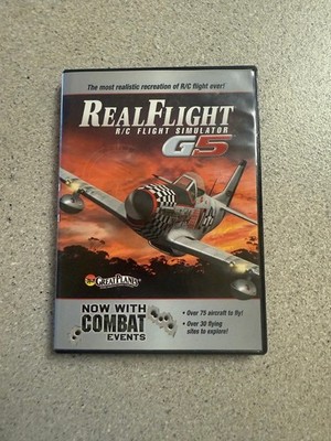 Real Flight R/C Simulator G5 PC DVD-ROM Software Planes RealFlight RC