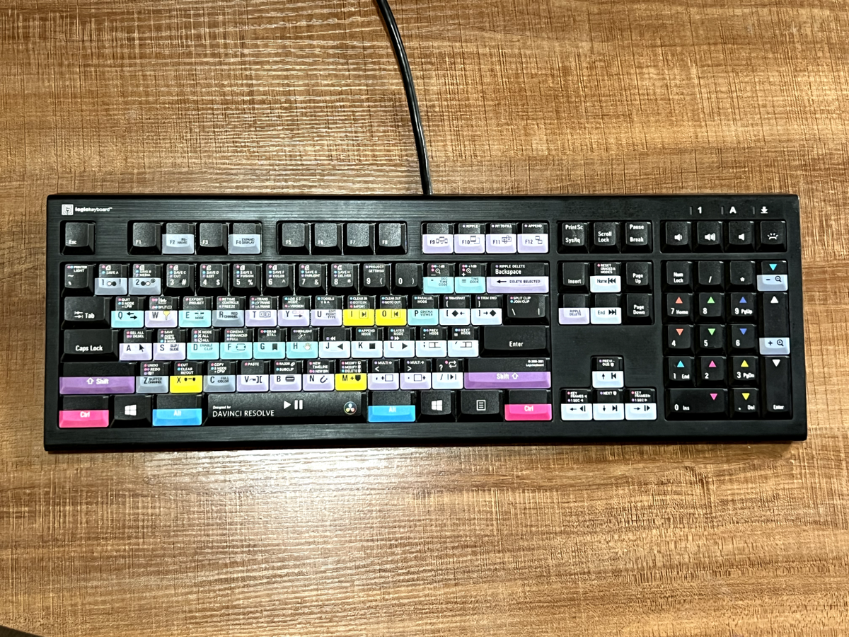 Davinci resolve keyboard 【公式通販】