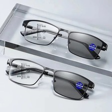 Photochromic Progressive Multifocal Rimless L...