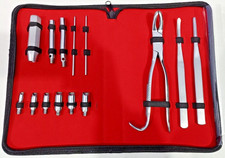14 Piece Equine Dental Burgess Wolf Tooth Extractor Kit Veterinary Instruments