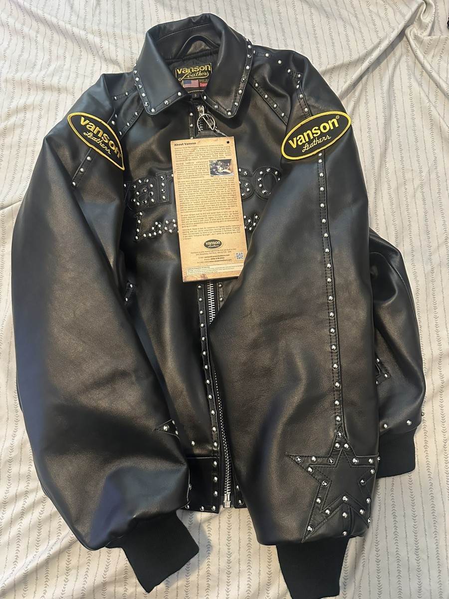 Supreme B.B. Simon Vanson Leathers Jacket Black | eBay