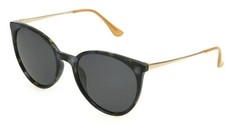 New Foster Grant Women's Polarized Round Sunglasses, Tortoise Blue 10253567.FWM