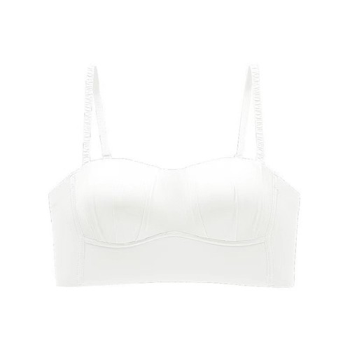 Casual Womens Seamless Tube Top Underwear Thin Bra for Daily Activities - Picture 8 of 16
