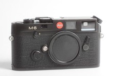 Leica M6 Body Body Black Rangefinder Kamera Leica M