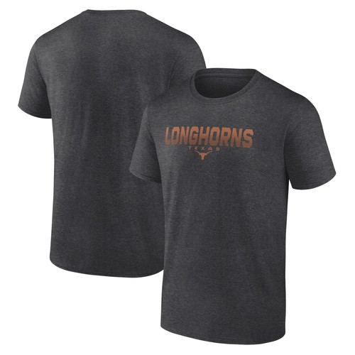 Men's Charcoal Texas Longhorns Battle Scars T-Shirt