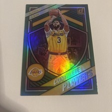 2020-21 Panini Donruss - Complete Players Anthony Davis #18 Green Flood