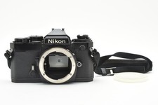 Near MINT Nikon FE Black 35mm SLR Film Camera Body Only From JAPAN 2542