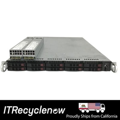 Supermicro SuperServer 1027R-N3RF 10 Bay SAS/SATA  Dual Processor 1U Rackmount
