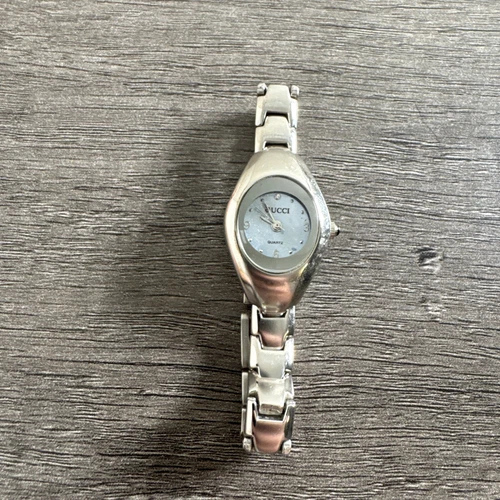 GUCCI Orologio Donna Quarzo Acciaio Inox Argento Donna Serie 90001