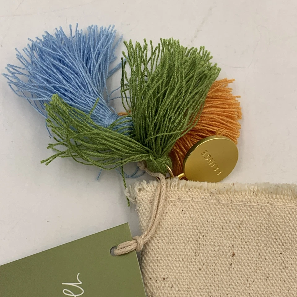 Dylan Mierzwinski X Fringe Floral Zip Bag Coin Purse - Image 3 of 4