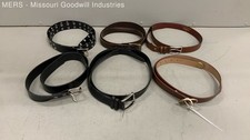 Lot Of 6 Mixed Variety Belts