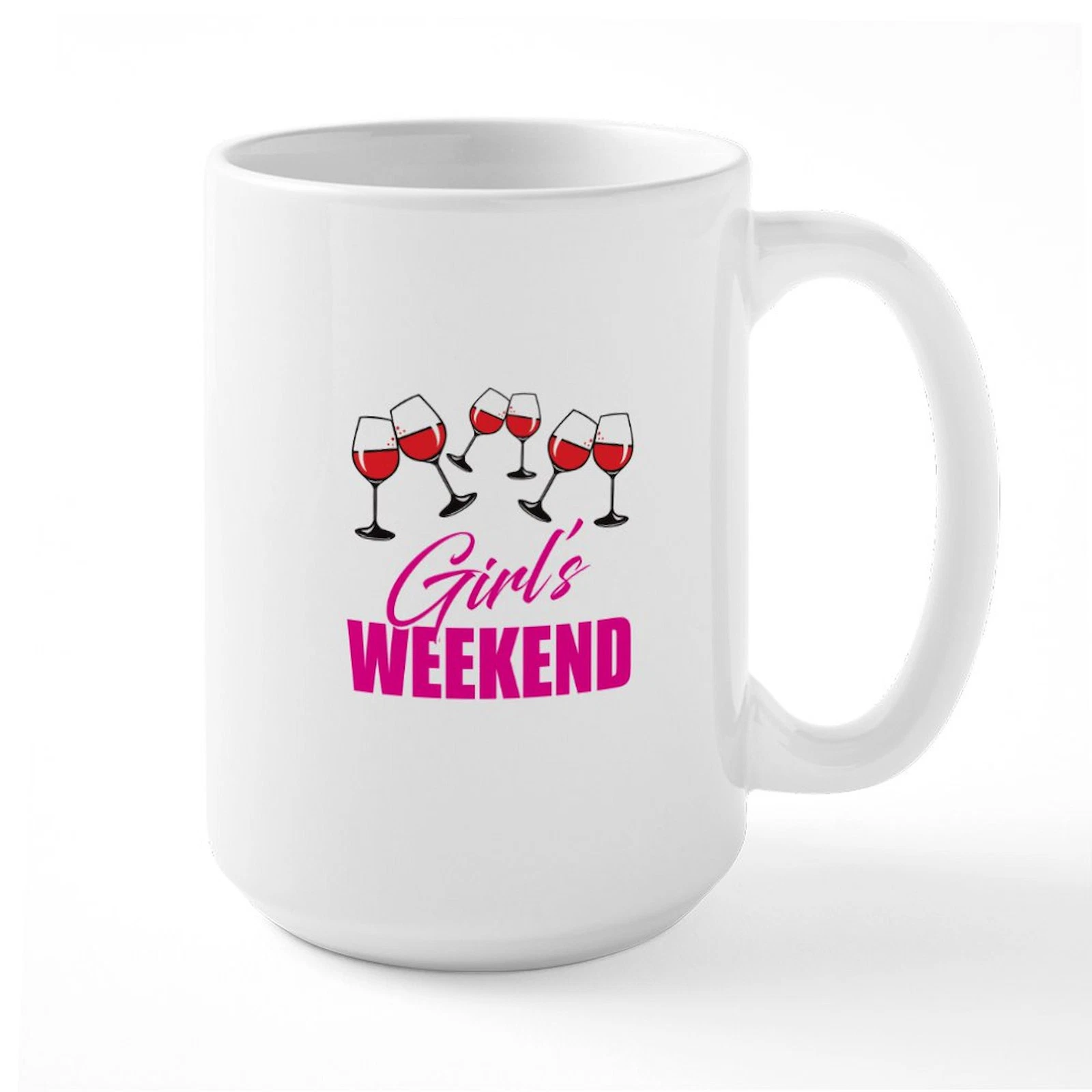 Girls Weekend Party Large 15 Oz Ceramic Mug