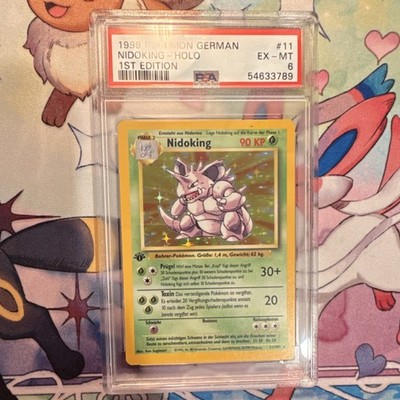 Nidoking 011/102 Base Set (Shadowless) Holo for sale online | eBay