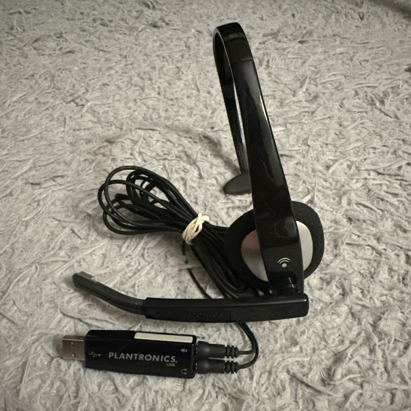 Plantronics USB Headset With Microphone