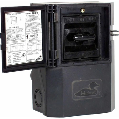 #ad Midwest Electric P035F Disconnect Switches $4.84