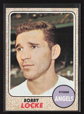1968 Topps #24 Bobby Locke - EX/EX+ Set Break!