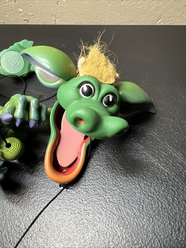 Dunstan the Dragon Marionette Puppet Vintage Bozart Toy, Good Cond. T1 - Picture 6 of 19