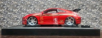 2003 Jada Toys 1:18 Scale Import Racer! Show Glow   Red Toyota Celica [Loose]
