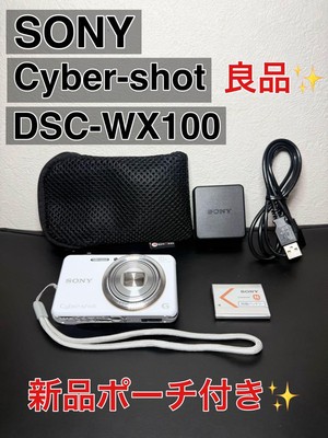 SONY Ciber-shot DSC-WX100 ホワイト #172 Amazon.com: Sony Cybershot WX100 18.2 百萬像素10 倍變焦白色