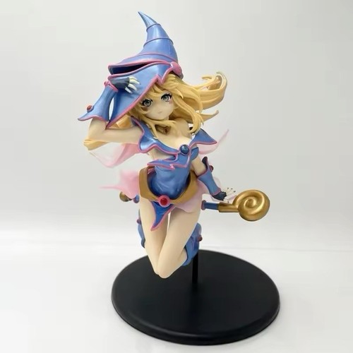 Yu-Gi-Oh Maga Nera Action Figure 28cm Black Magician Girl Da Collezione Kuribho - Afbeelding 2 van 6