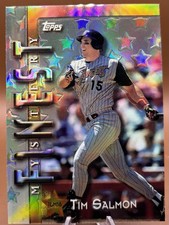 Tim Salmon 1997 Topps Mystery Finest REFRACTOR #ILM16 California Angels