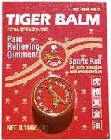 Tiger Balm Tiger Balm, красная карманная банка, бальзам повышенной прочности, 4 г