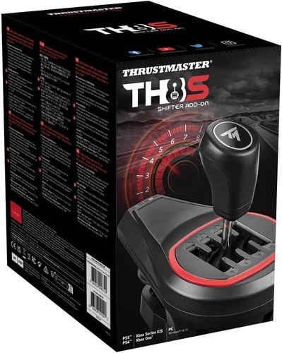 Thrustmaster TH8S Shifter Add-On, 8-Gear Shifter for Racing Wheel, Compatible wi - Picture 4 of 9
