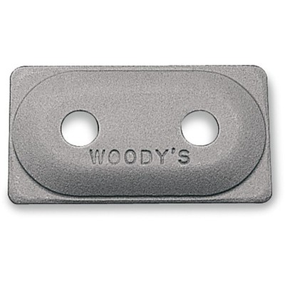Woodys Double Digger Support Plates for 5/16in. Studs (6/Pkg)-ADD2-3775-F