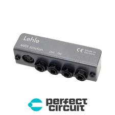 Lehle MIDI-JUNCTION MIDI Split Utility MIDI PEDAL - NEW - PERFECT CIRCUIT